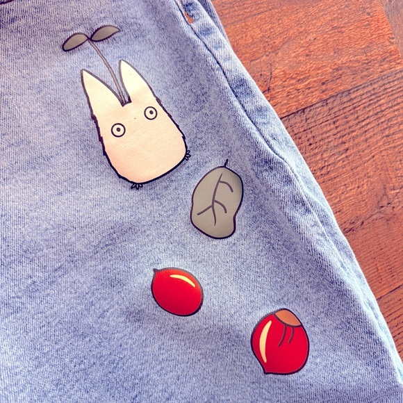 Her Universe Studio Ghili My Neighbor Totoro Denim Jeans - Picture 7 of 11